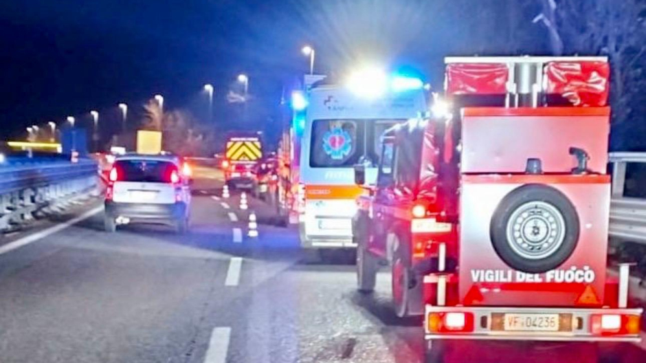 Incidente in Superstrada, un ferito molto grave